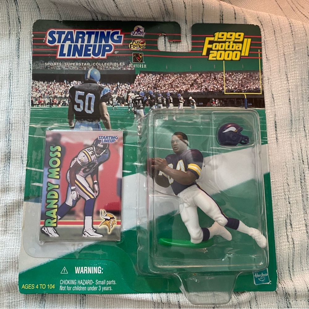 Starting Lineup Randy Moss Figure & Card